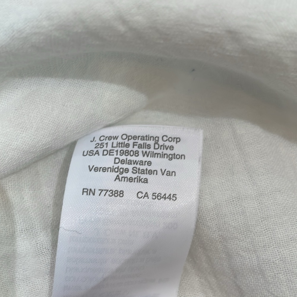 Madewell White Button Down Shirt - Picture 8 of 8